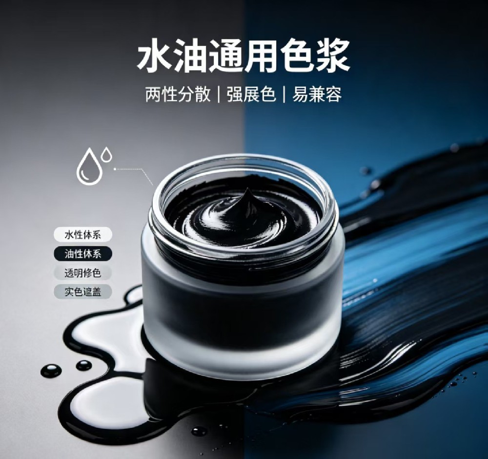 水油通用色浆 全应用领域细分